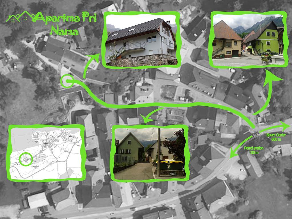 Apartment Pri Nama Bovec Eksteriør billede
